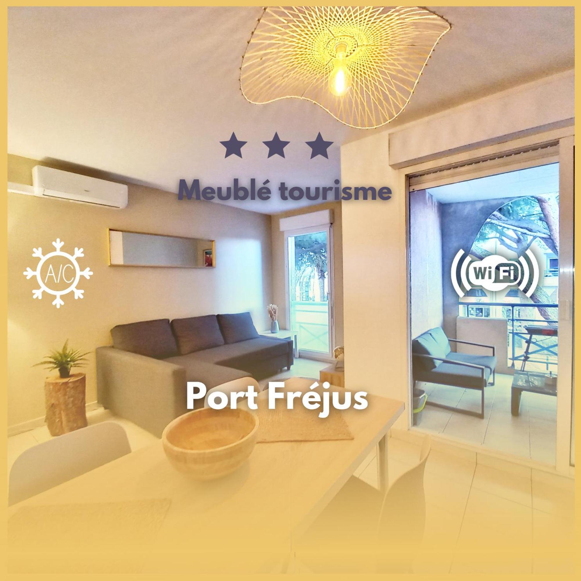 Port Frejus - Tout A Pied - Wifi - Clim Экстерьер фото